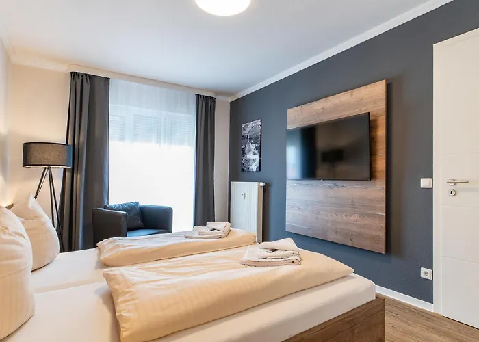 شقة Moderne Mit 2 Schlafzimmern Im Zentrum Von